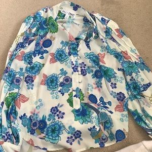 Floral Miss Hylton Blouse